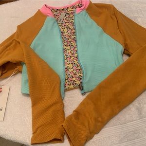 NEW Maaji crop reversible jacket